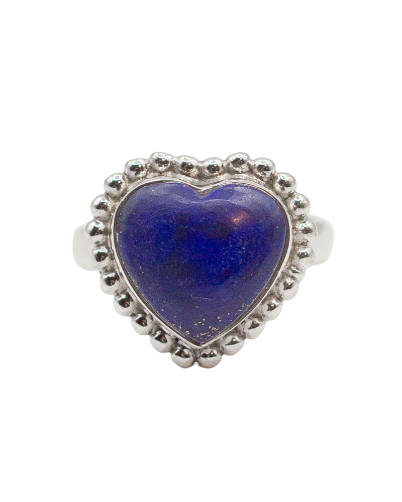 Lapis Heart Ring