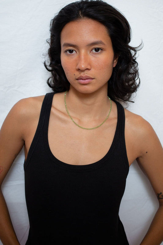 Peridot Sparkle Necklace