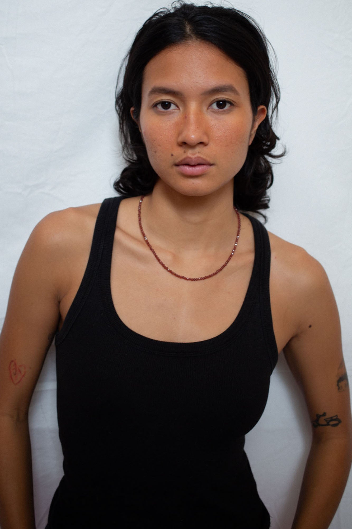 Garnet Sparkle Necklace