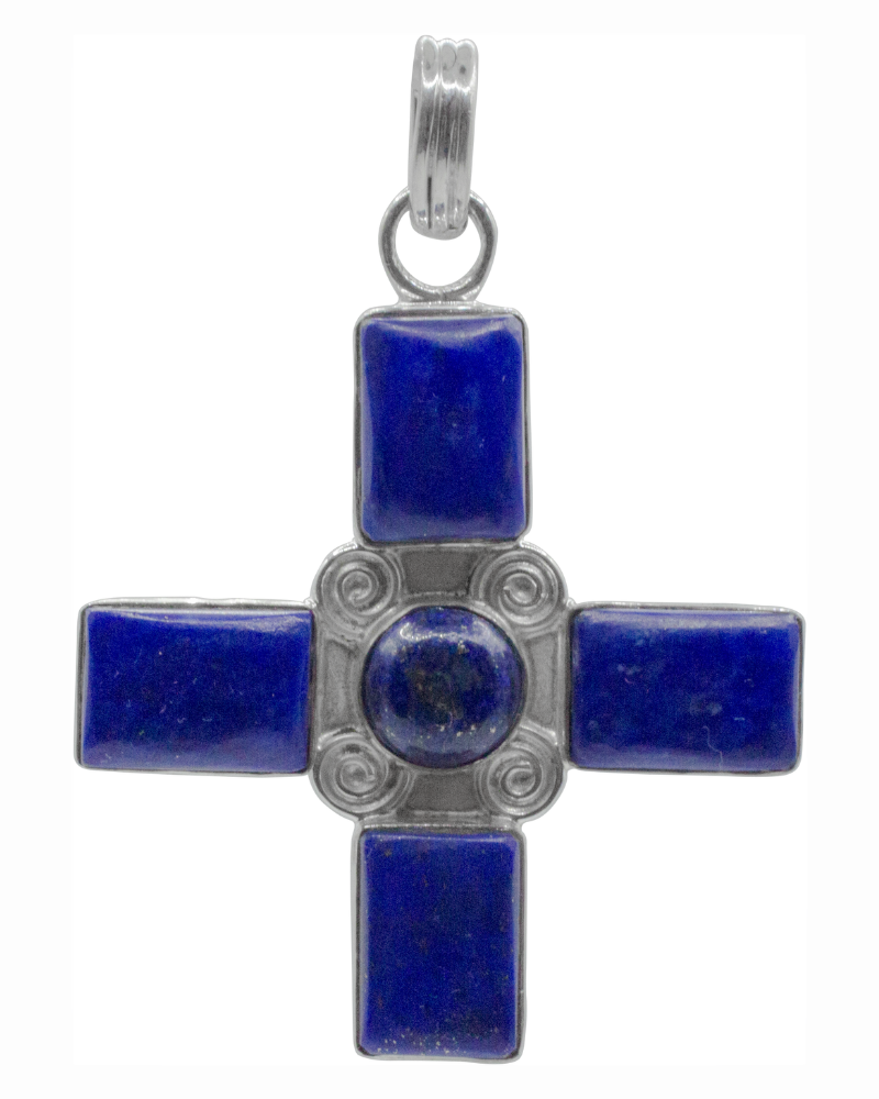 Lapis Siren Pendant