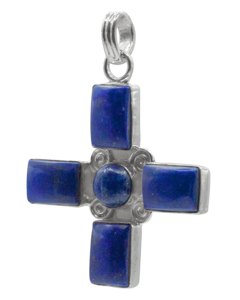 Lapis Siren Pendant