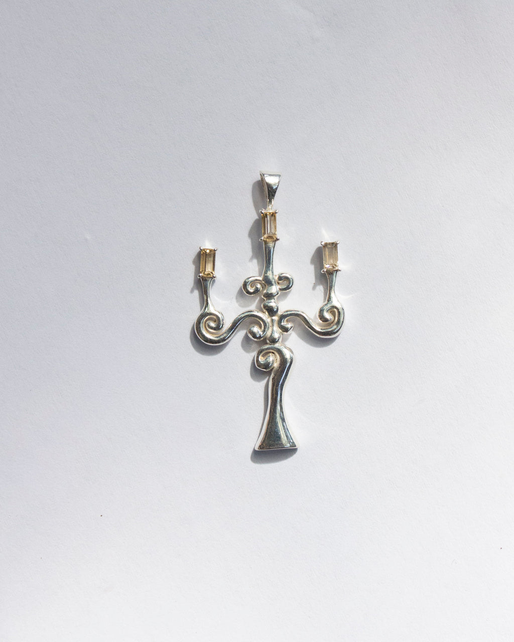 Citrine Altar Pendant