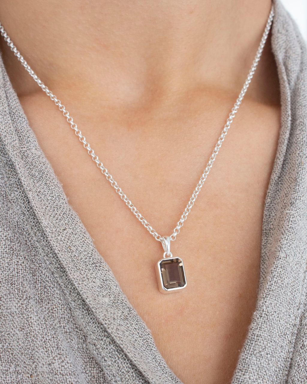 Smokey Quartz Portal Pendant