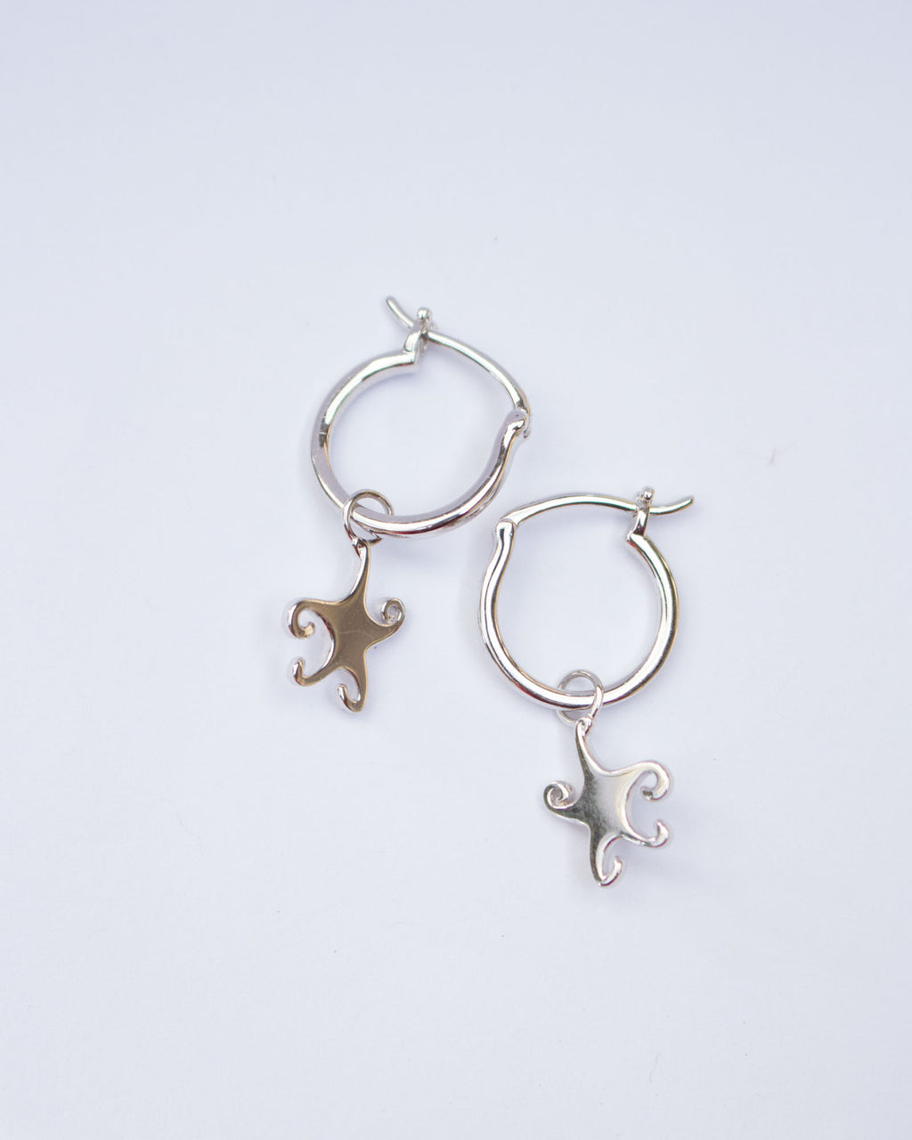 Whimsical Star Hoops