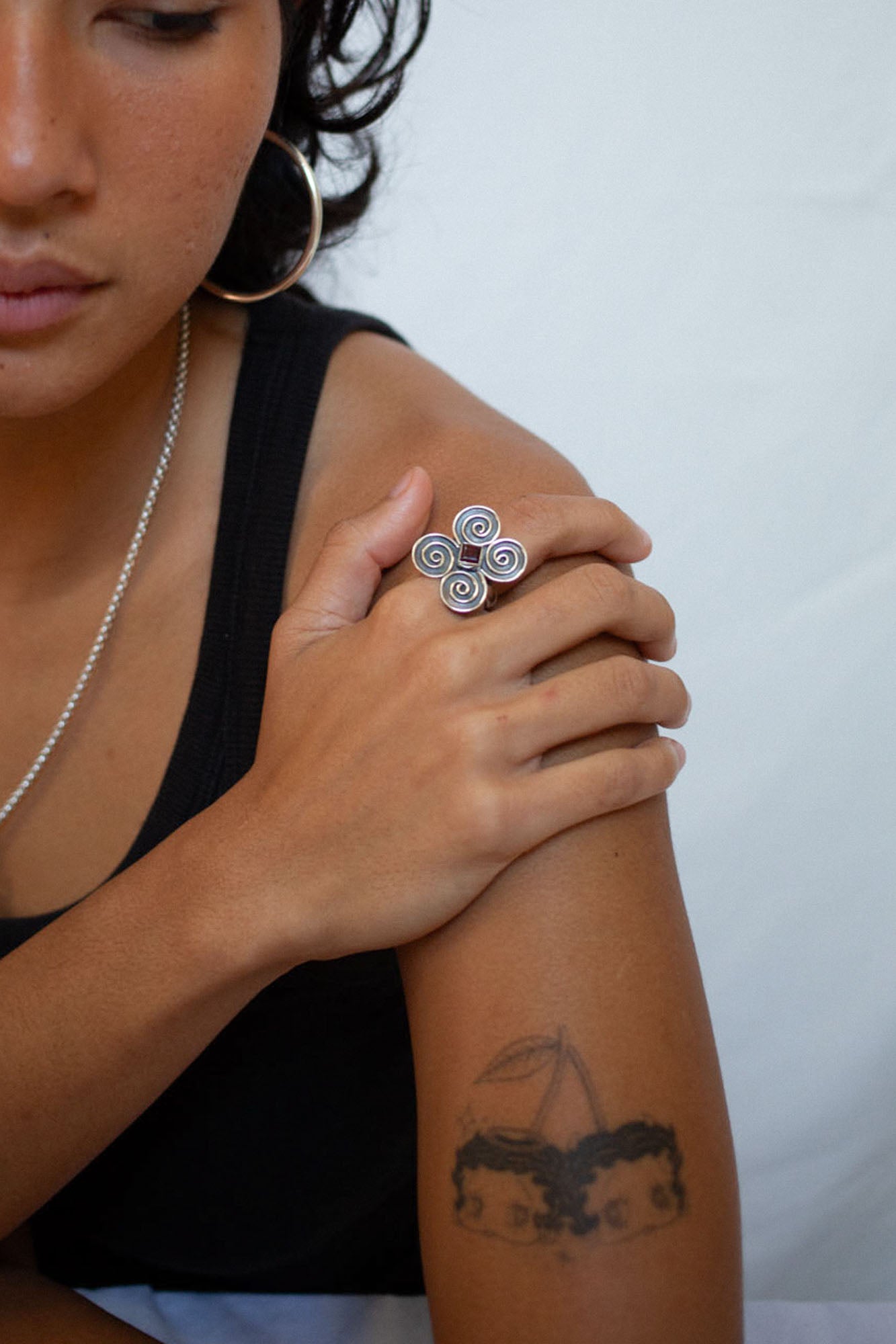 Garnet Hypnotise Ring